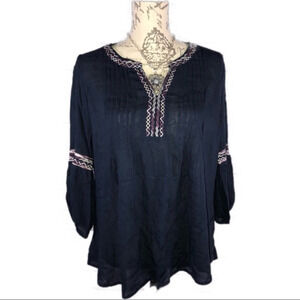 Stitch Fix Elettra Embroidered Top,‎ M
